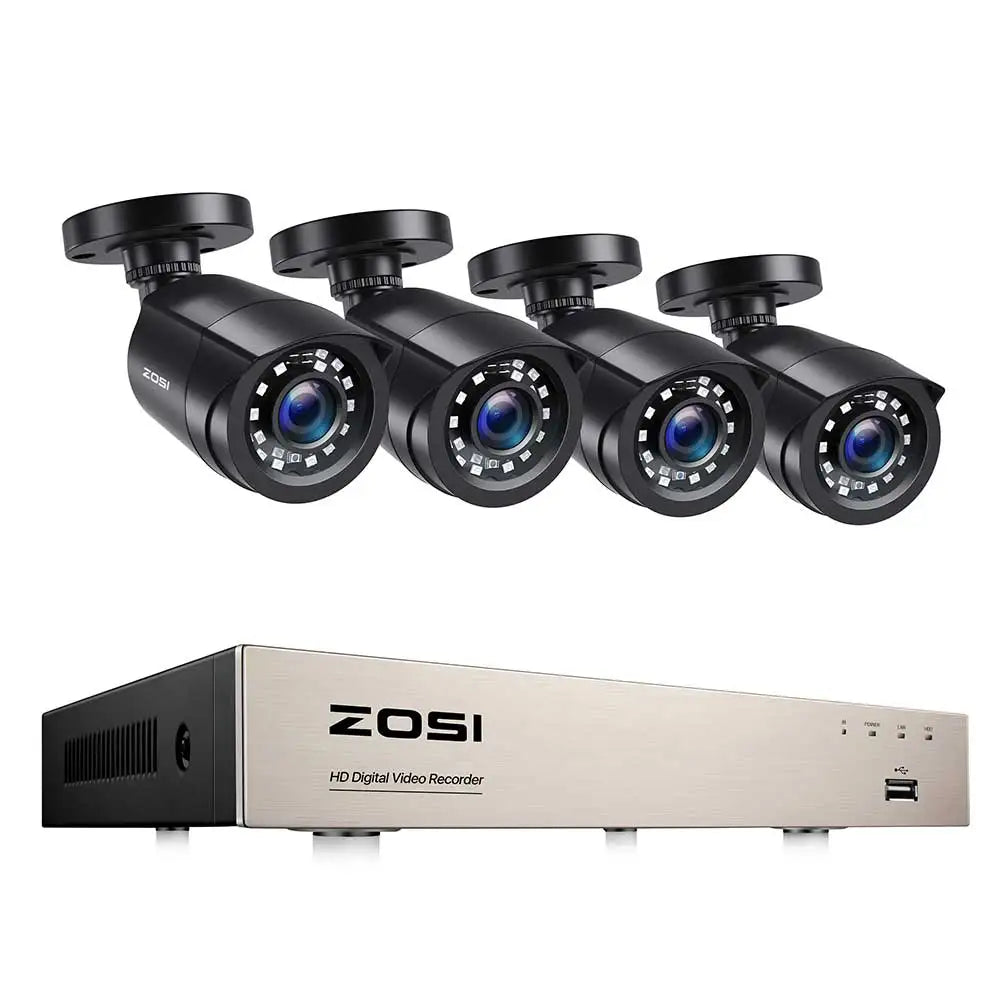 ZOSI 3K Lite Security Camera System AI Vehicle Detection DVR