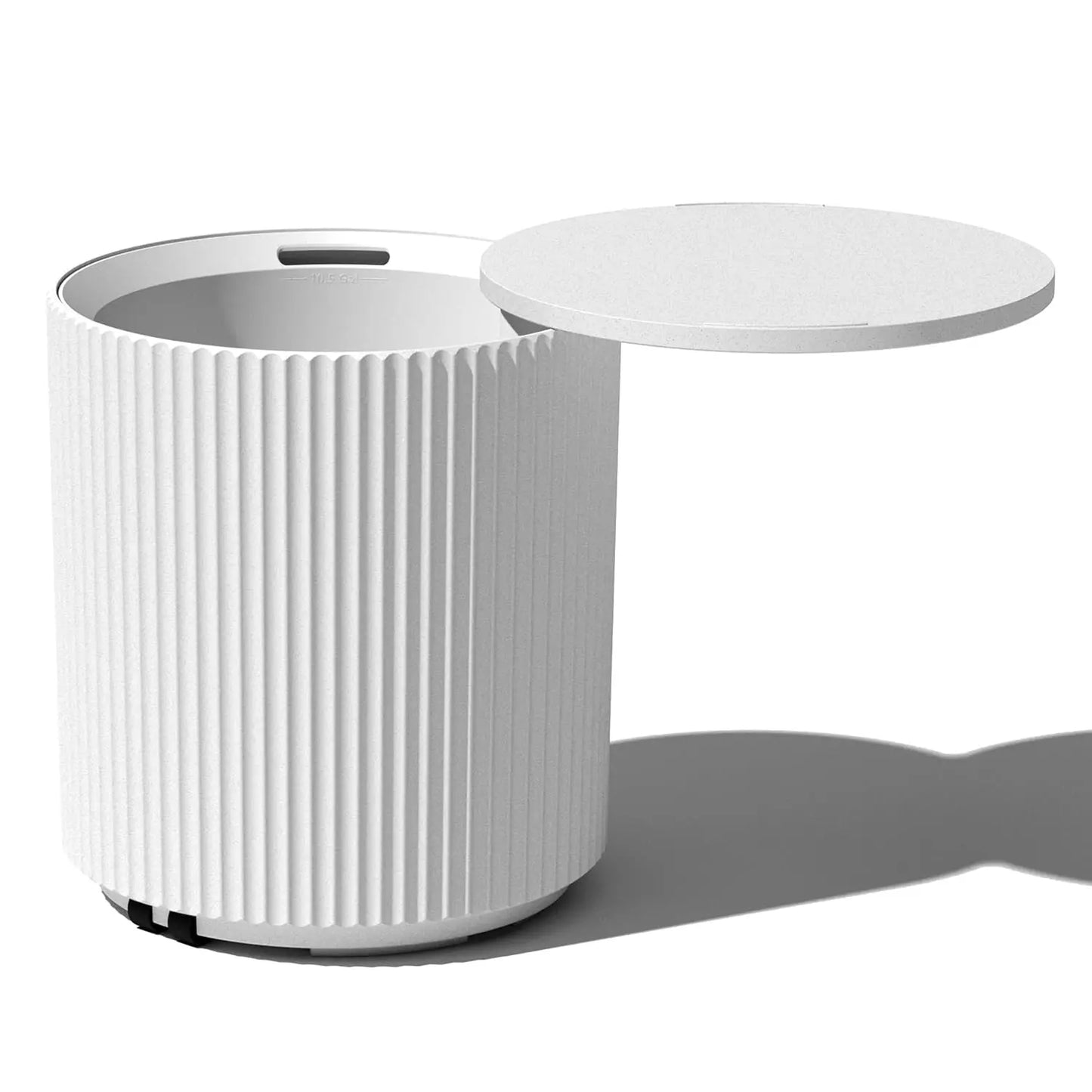 Outdoor Refrigerated Side Table 2 In 1 Keeps Drinks Cool