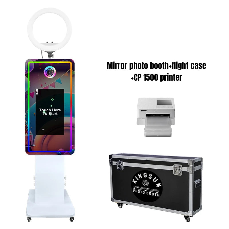 PrimeBooth Magic Mirror Photobooth Machine For Wedding Parties