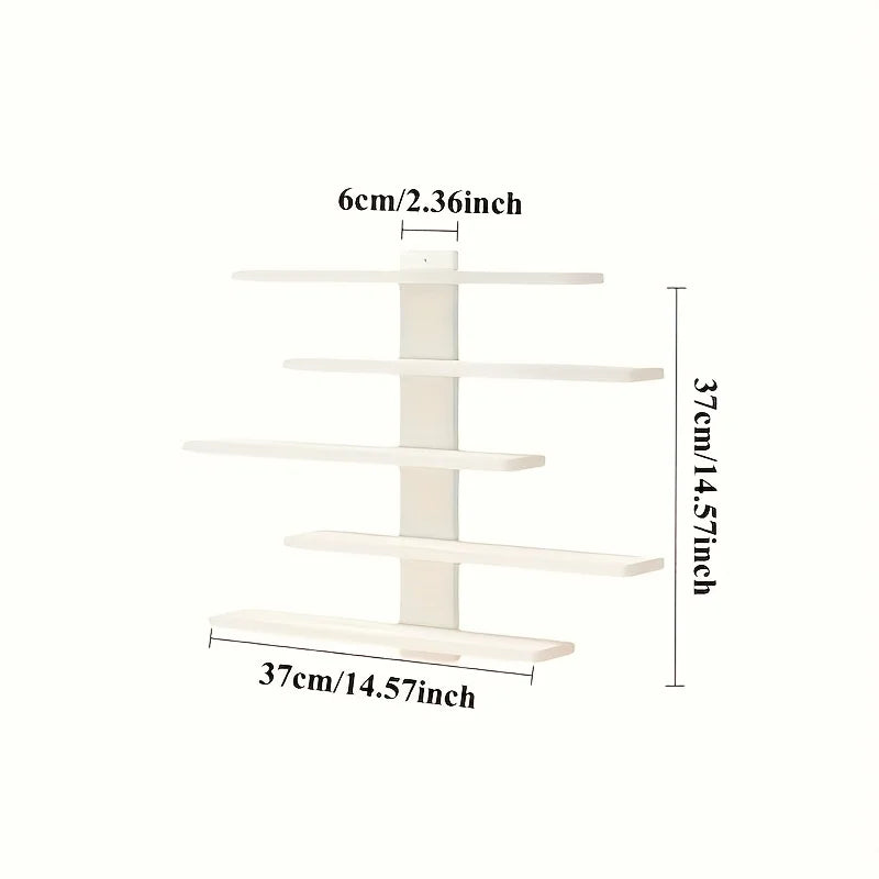Floating Wall Display Racks Multi Tier Shelving Units For Home Decor