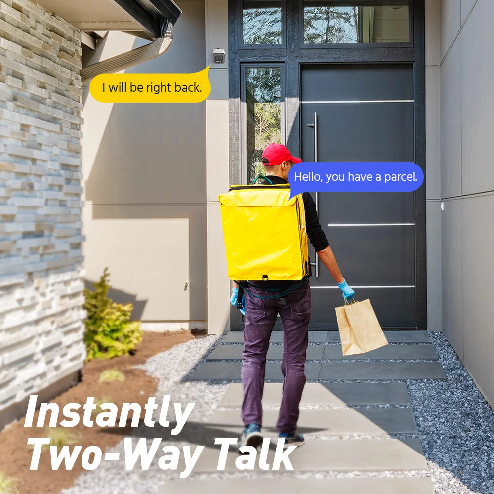 ANNKE Outdoor IP Security Camera With Motion Detection And Two Way Audio