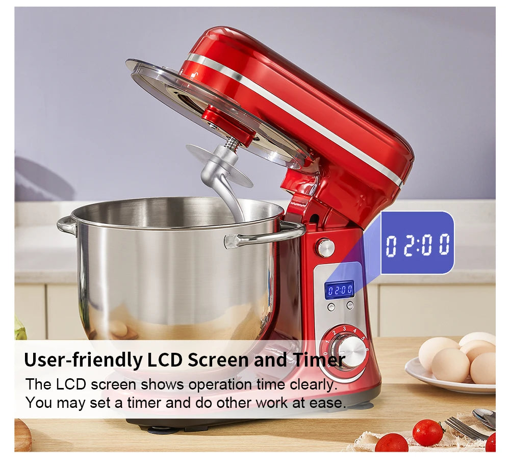 Biolomix Kitchen Stand Mixer And Blender Quiet 1200W 6 Speed