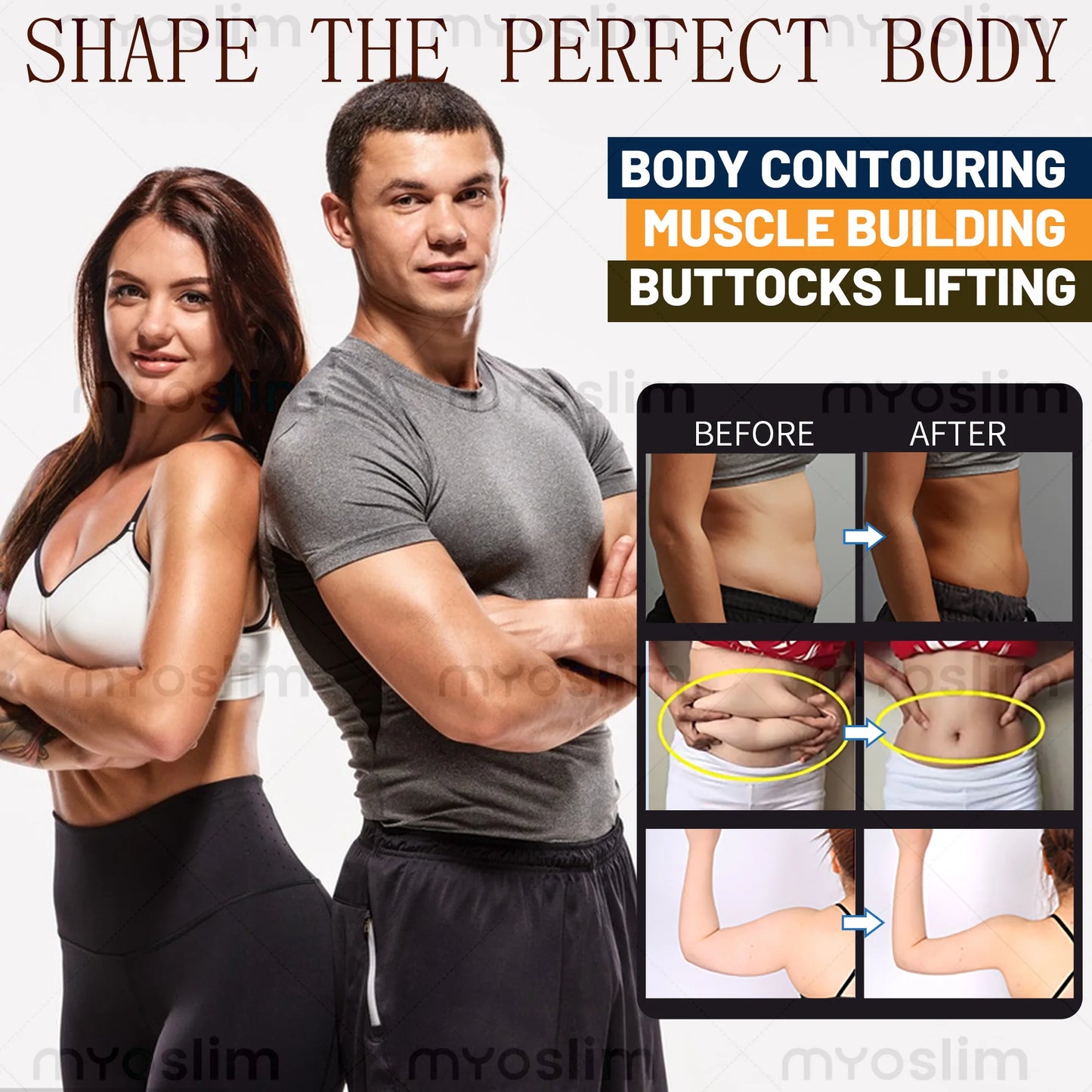 MYOSLIM Sculpt NEO Nova Power 6500W EMS Body Contouring Machine