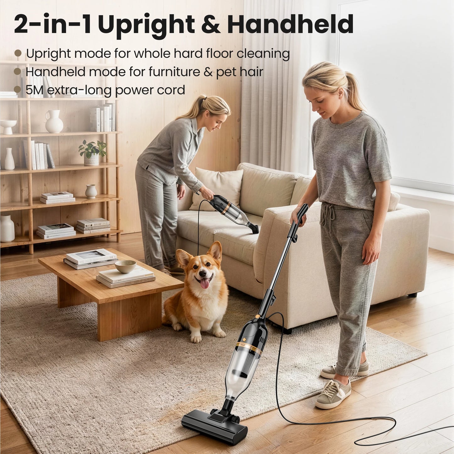 INSE R7 R6X R3S Corded Vacuum Cleaner 3-In-1