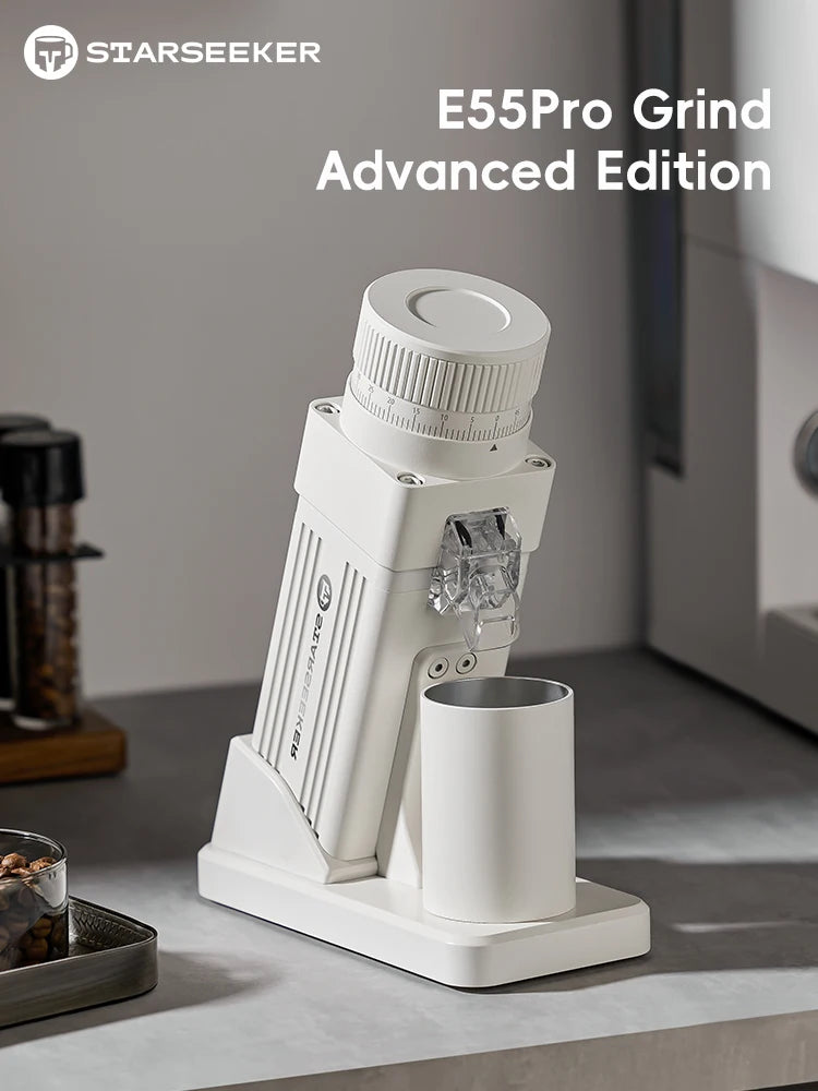 Starseeker E55Pro Electric Coffee Grinder Titanium Cone Burr