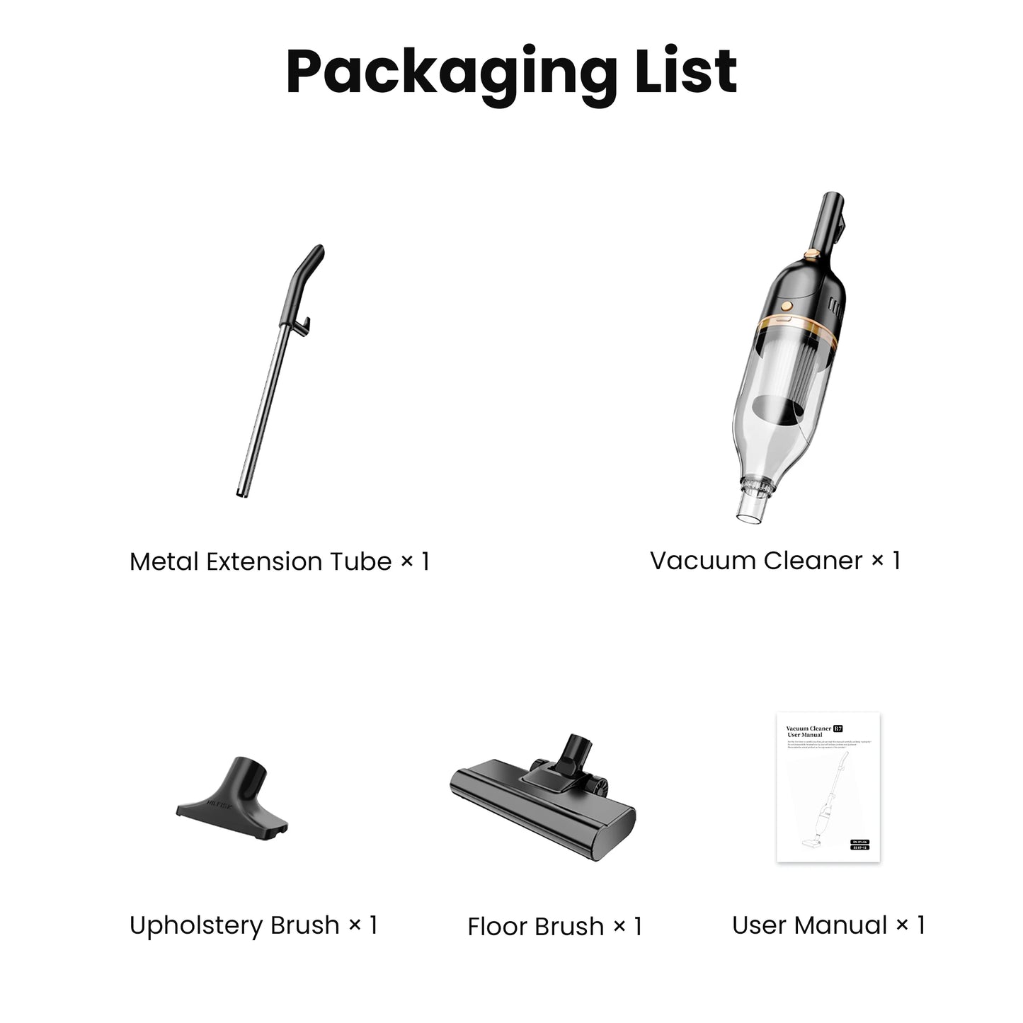 INSE R7 R6X R3S Corded Vacuum Cleaner 3-In-1