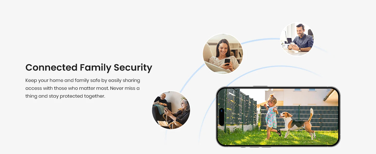 DEKCO Solar WiFi PTZ Security Camera With Two Way Audio