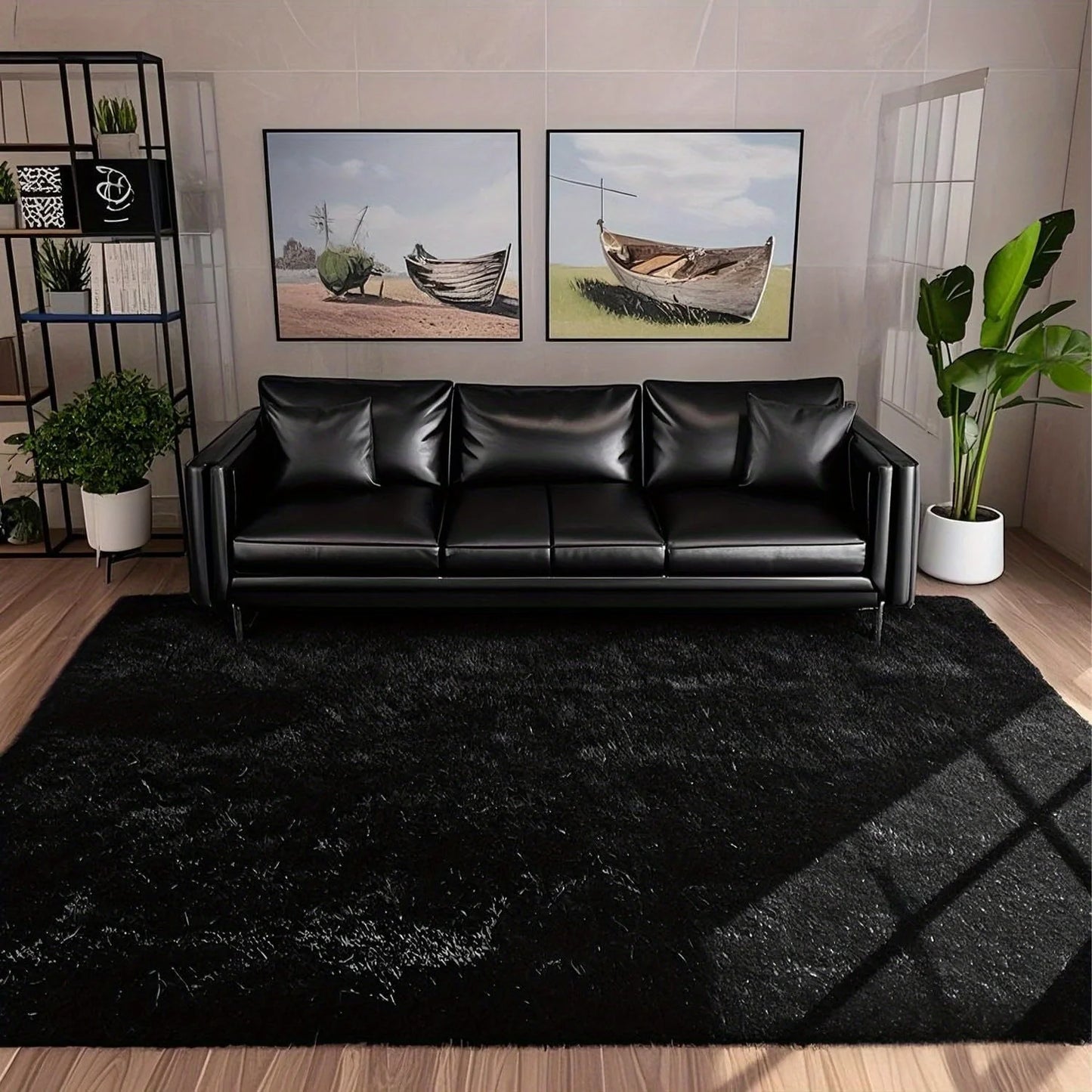 Ultra Soft Plush Area Rug For Living Room And Bedroom