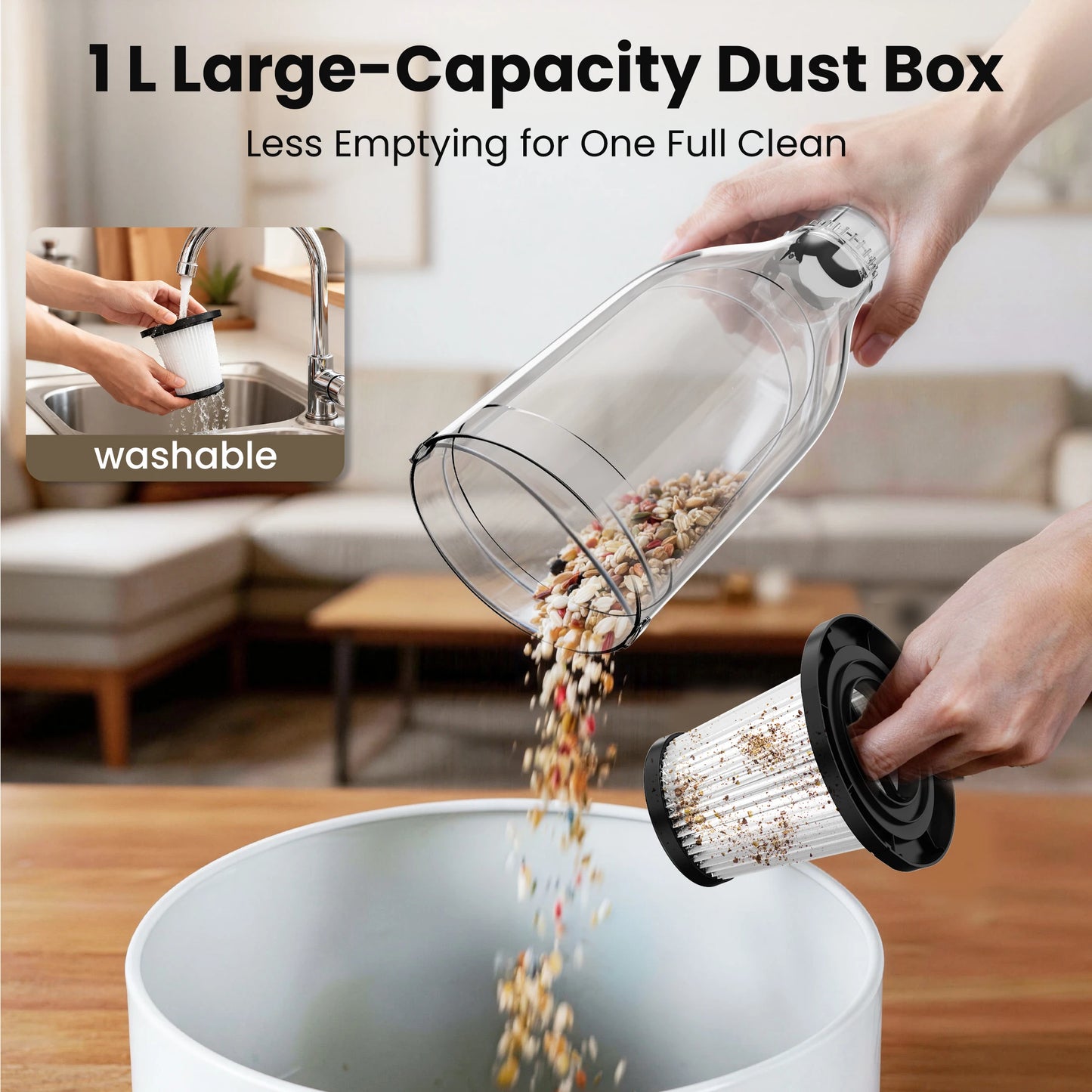 INSE R7 R6X R3S Corded Vacuum Cleaner 3-In-1