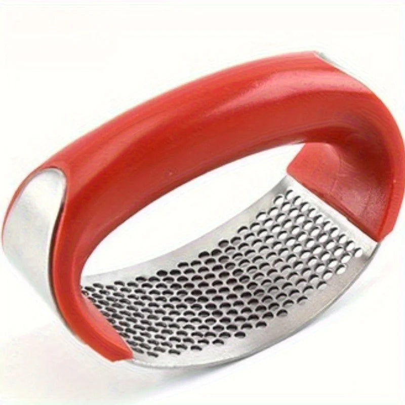 GarlicPress, Stainless Steel GarlicPress, Garlic Mincer, Chopping Garlic Tool, Fruit Vegetable Tools Kitchen Accessories Gadget