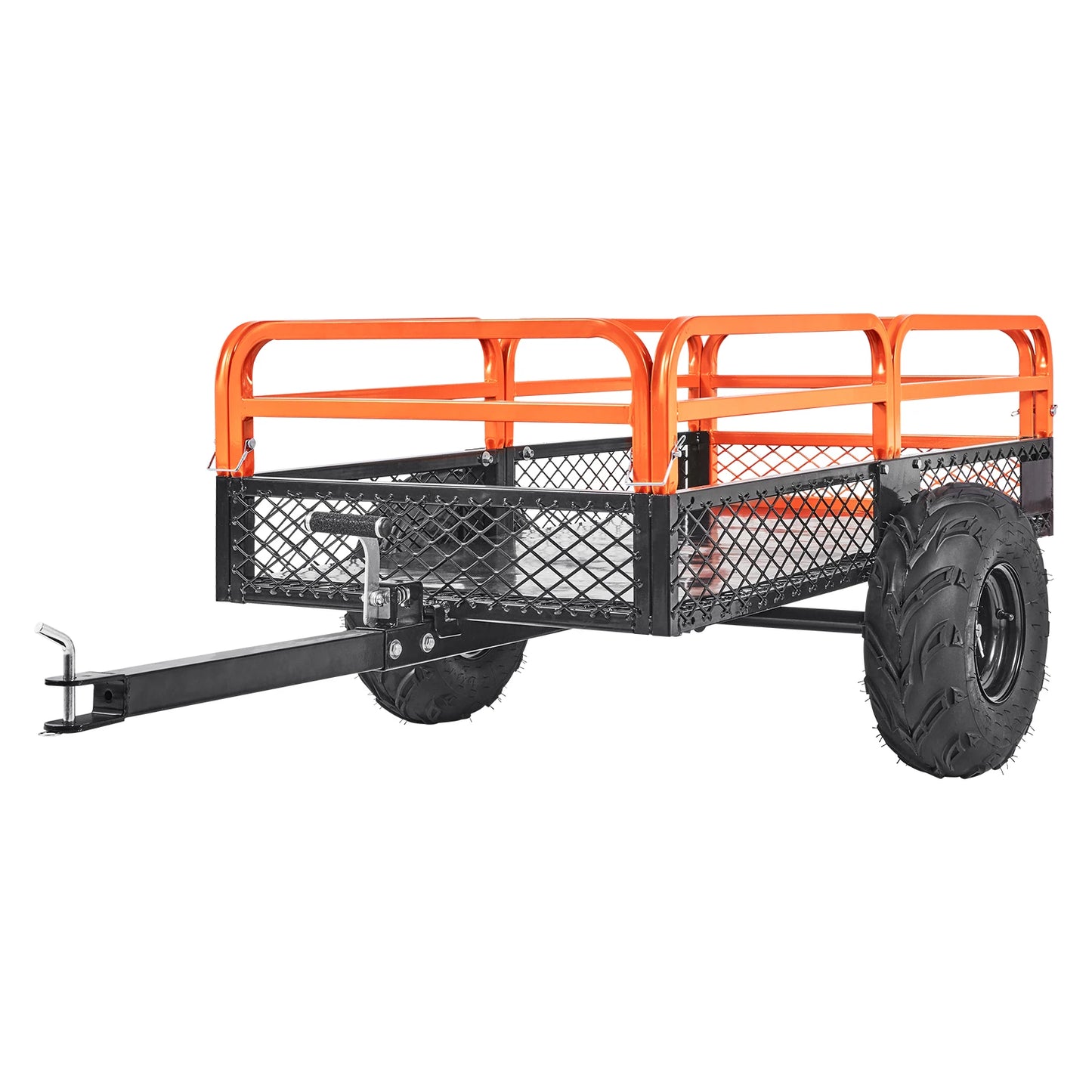SucceBuy Heavy Duty ATV Dump Trailer With Removable Sides