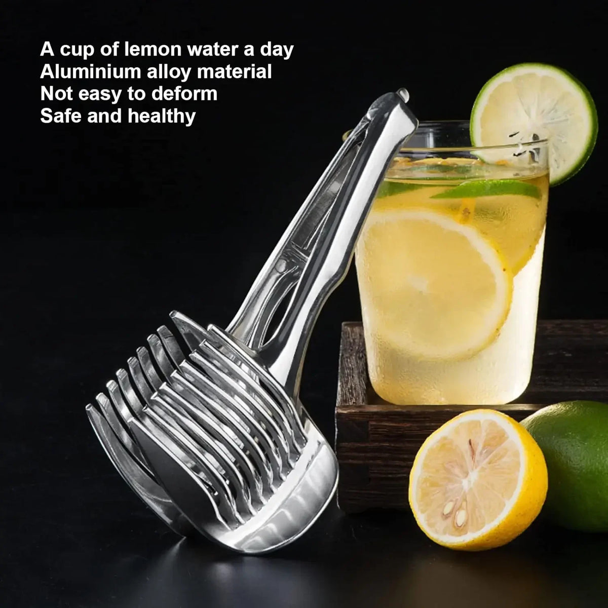 Multifunctional Lemon Slicer Clamp Aluminum Alloy Fruit Cutting Tool
