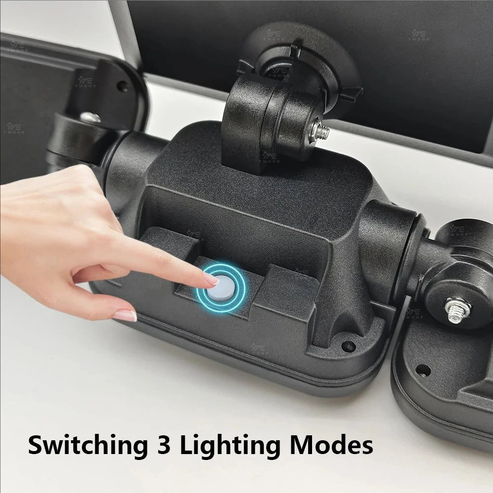 Fighting Wolf Solar Outdoor Motion Sensor Security Light