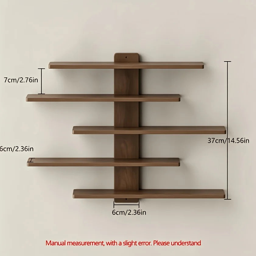 Floating Wall Display Racks Multi Tier Shelving Units For Home Decor