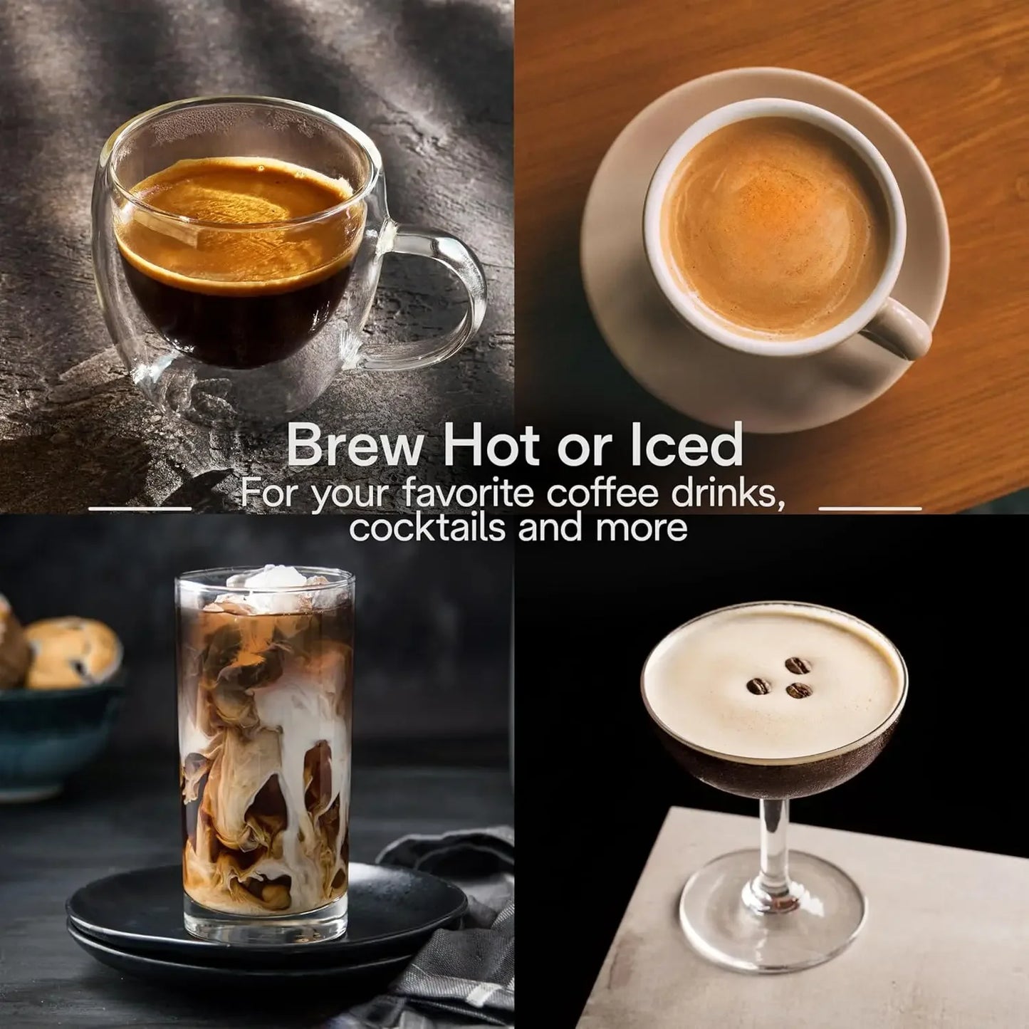 All In One Coffee Maker With Frother And Burr Grinder