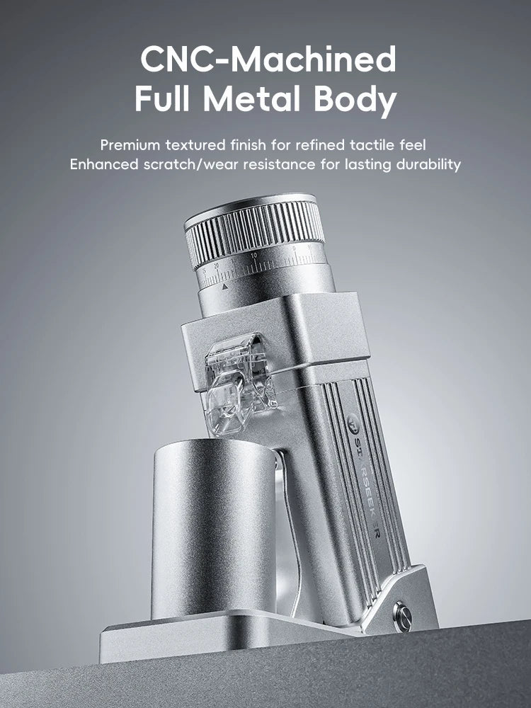 Starseeker E55Pro Electric Coffee Grinder Titanium Cone Burr