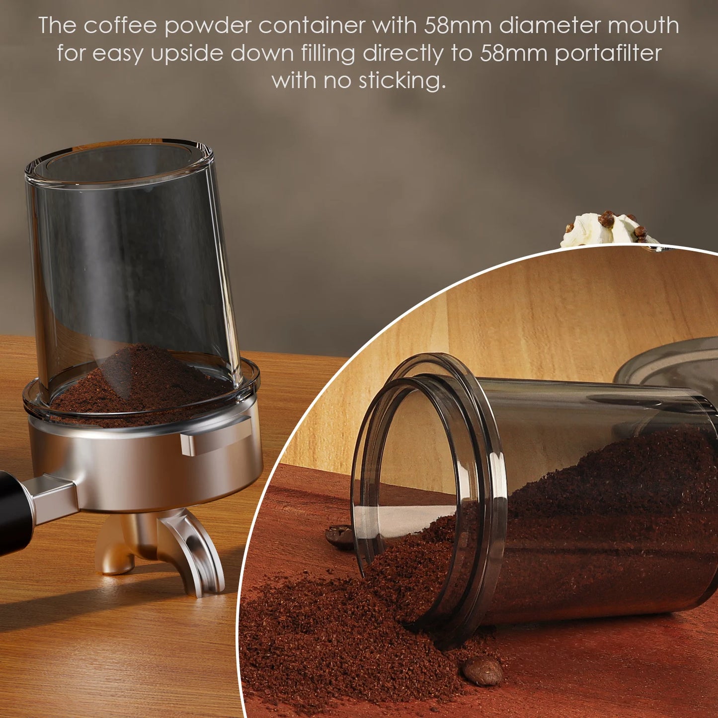 Biolomix Electric Conical Burr Coffee Grinder With Adjustable Settings