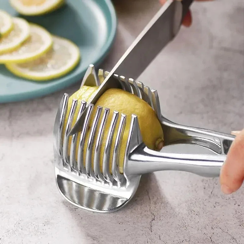 Multifunctional Lemon Slicer Clamp Aluminum Alloy Fruit Cutting Tool