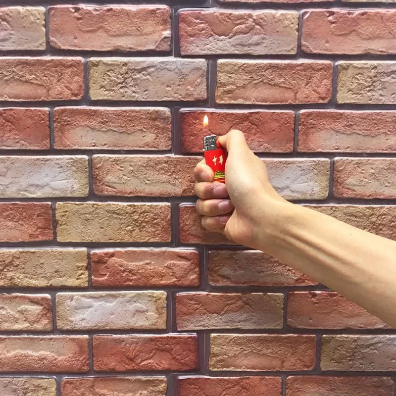 3D Imitation Brick Wall Sticker Self Adhesive Waterproof Wallpaper