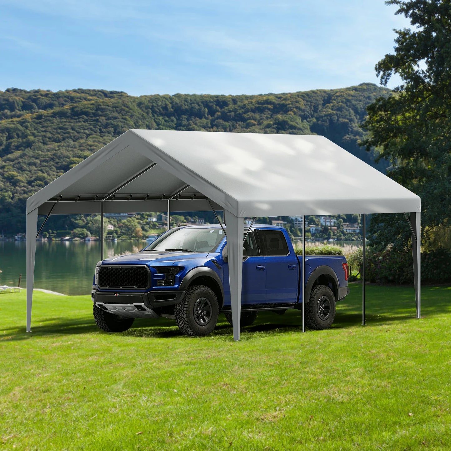 Carport Replacement Canopy Cover Garage Shelter Heavy Duty Waterproof UV