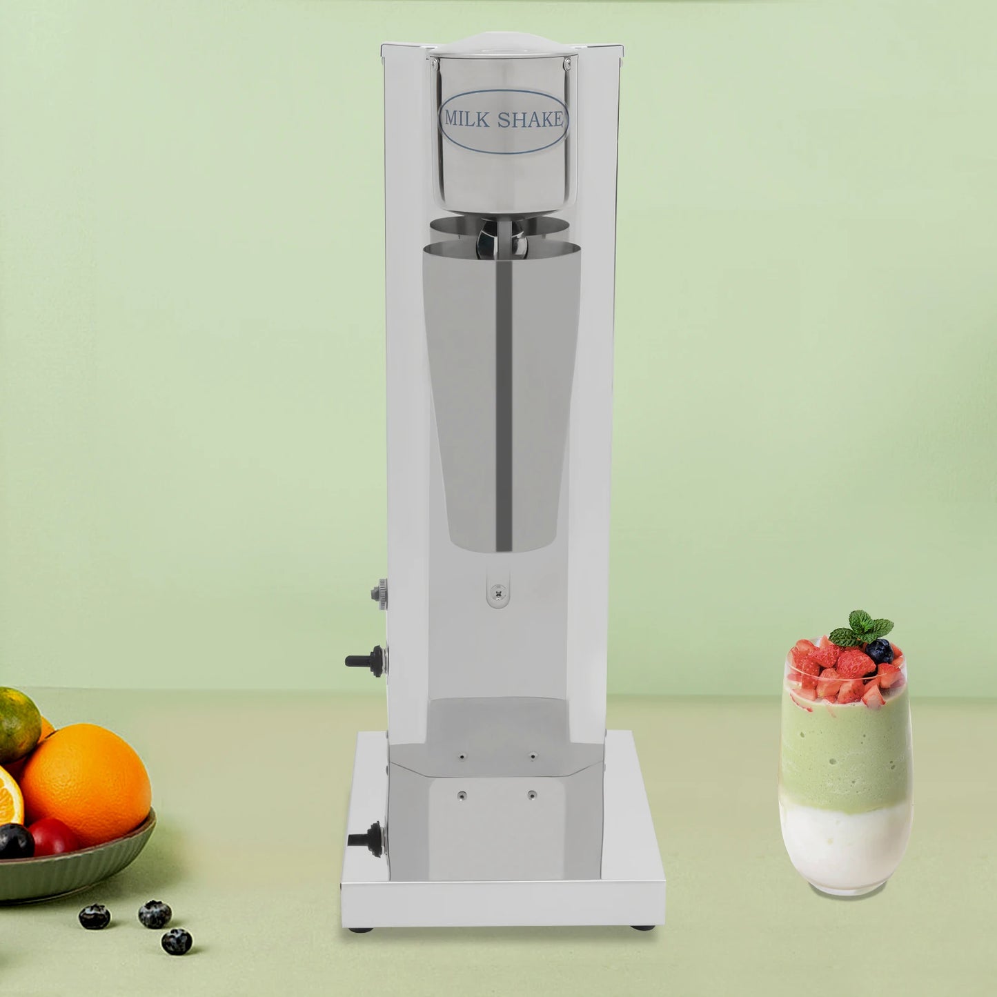Bymaocar 180W Commercial Milk Shake Machine Stainless Steel 18000rpm