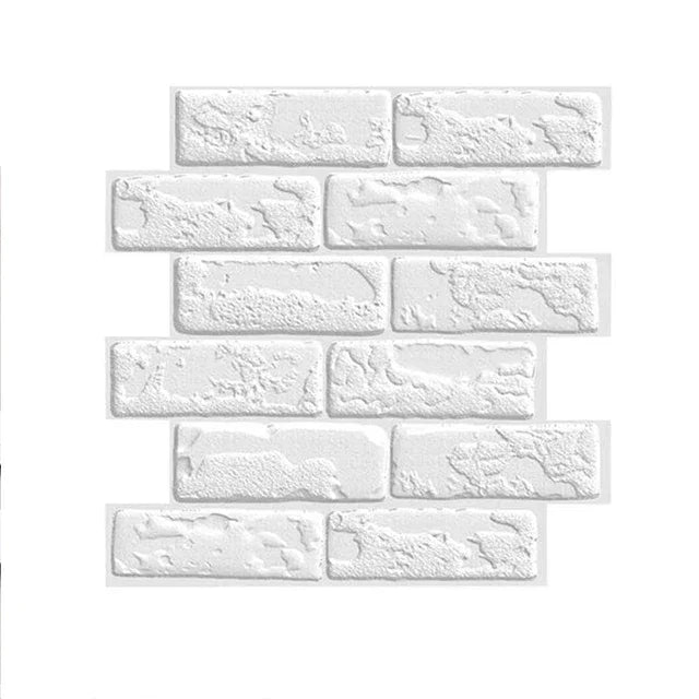3D Imitation Brick Wall Sticker Self Adhesive Waterproof Wallpaper