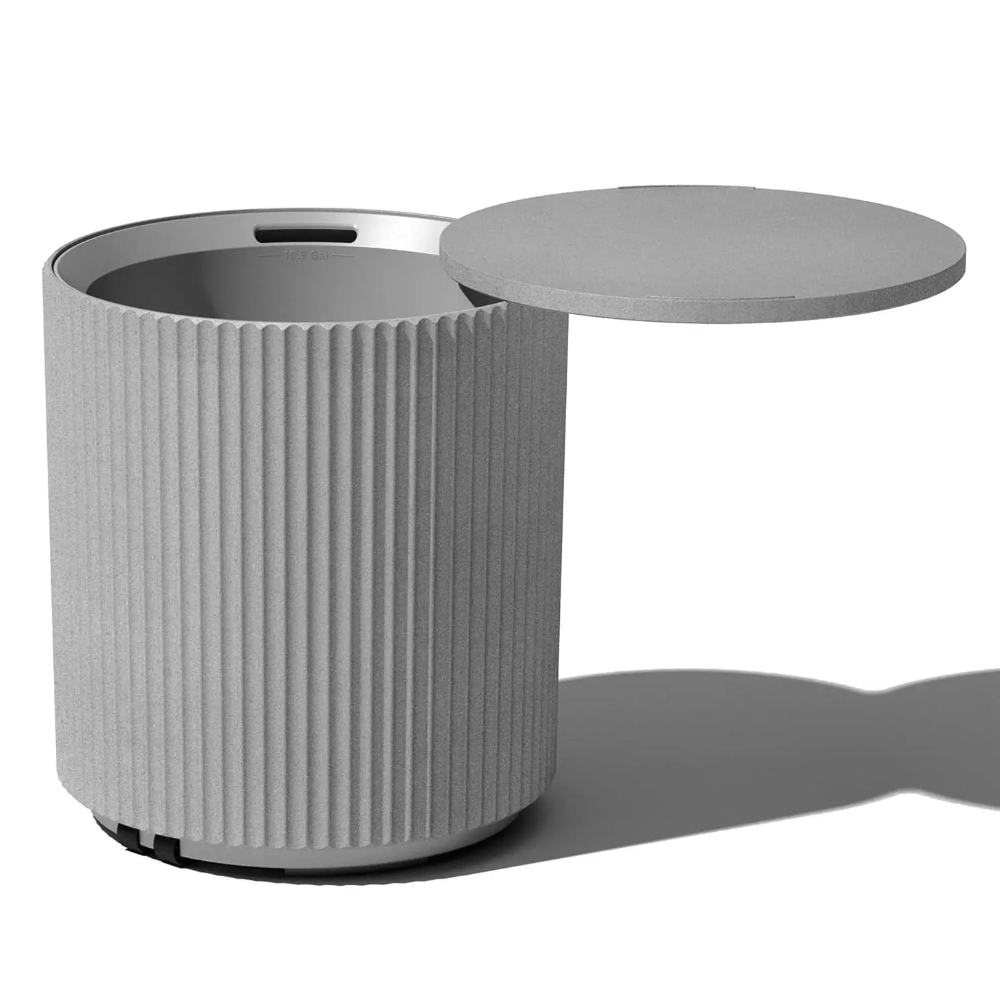 Outdoor Refrigerated Side Table 2 In 1 Keeps Drinks Cool