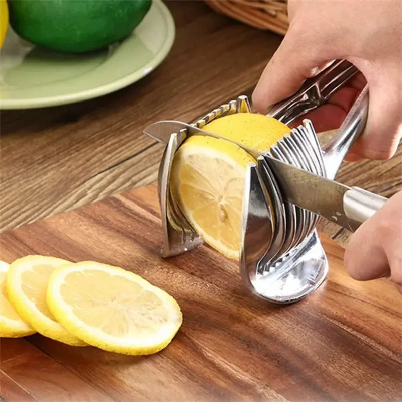 Multifunctional Lemon Slicer Clamp Aluminum Alloy Fruit Cutting Tool