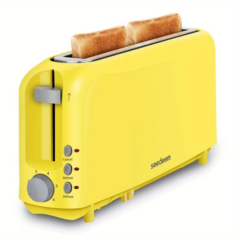 Premium Electric Toaster With Defrost And Reheat Functions