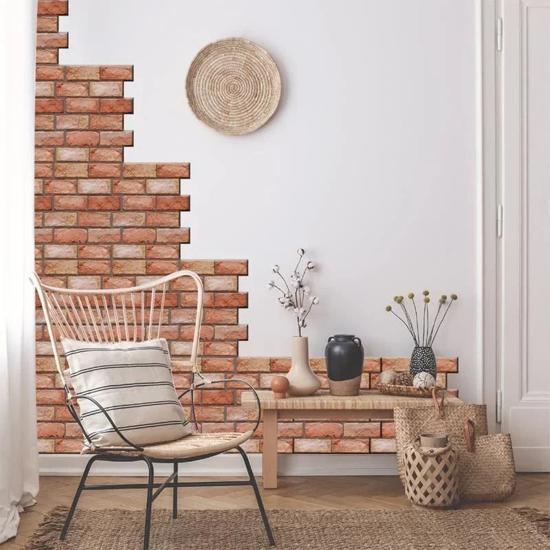 3D Imitation Brick Wall Sticker Self Adhesive Waterproof Wallpaper