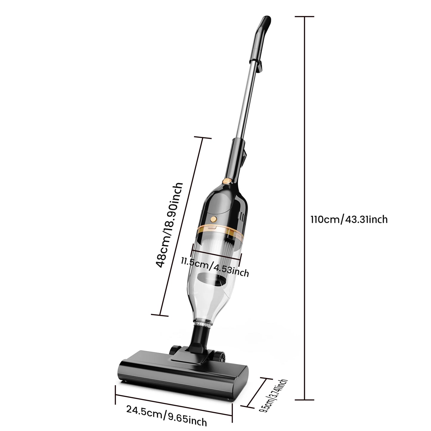 INSE R7 R6X R3S Corded Vacuum Cleaner 3-In-1