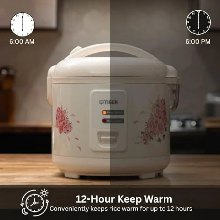 Nonstick Rice Cooker With Keep Warm Function And Retractable Cord