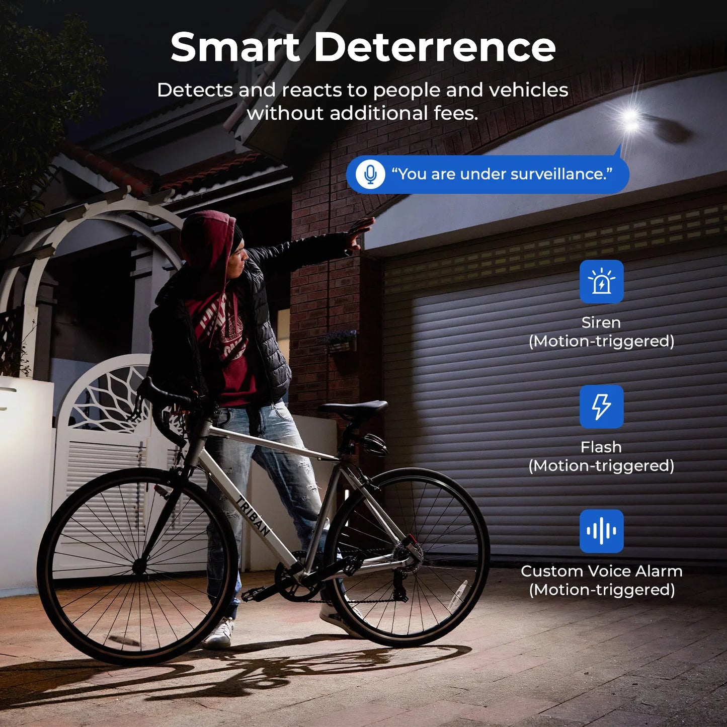 IMILAB Outdoor Surveillance Camera Dual Lens 360° PTZ Camera Colour Night Vision WiFi/LAN 7/24 Work EC6 Dual With MiHome App