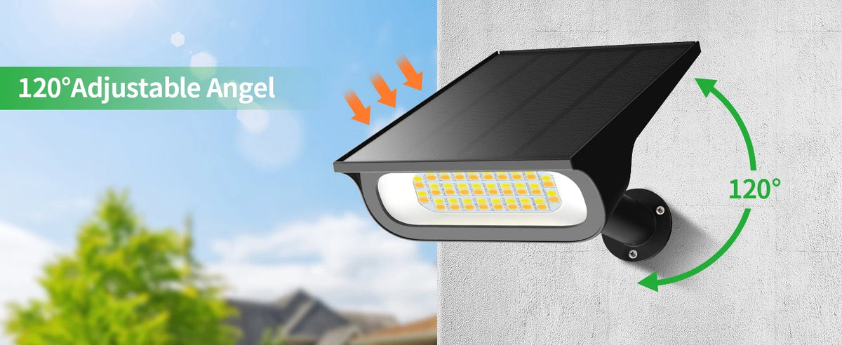 Intelamp Solar Spotlights Outdoor Garden Landscape Pathway Lighting