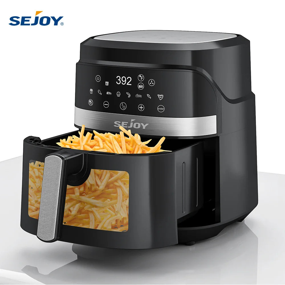 Sejoy 8 In 1 Air Fryer Oven Oilless Cooker DeluxePlus