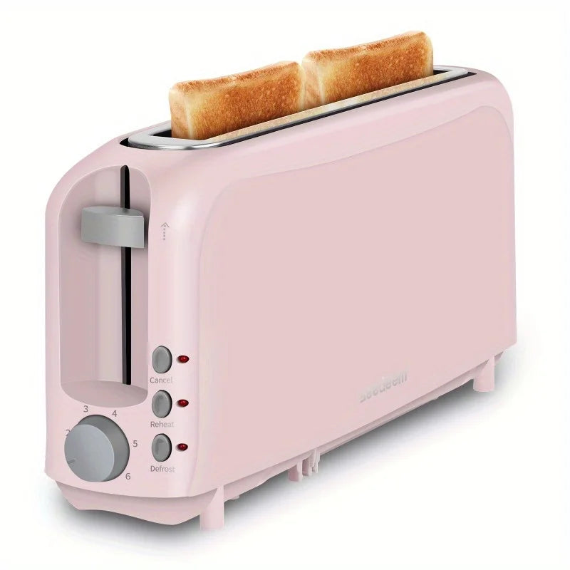 Premium Electric Toaster With Defrost And Reheat Functions