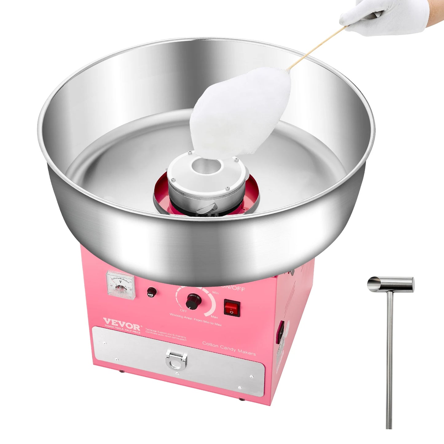SucceBuy Electric Cotton Candy Machine 1000W