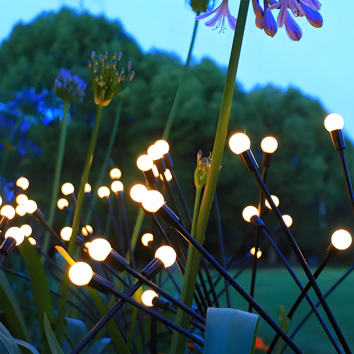 Solar Firefly Garden Lights Outdoor Waterproof Decorative Lighting