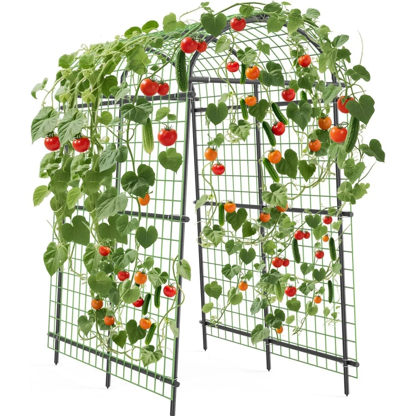 HiMISS Adjustable Garden Arch Trellis For Climbing Plants