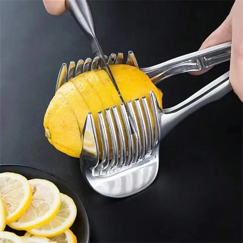 Multifunctional Lemon Slicer Clamp Aluminum Alloy Fruit Cutting Tool