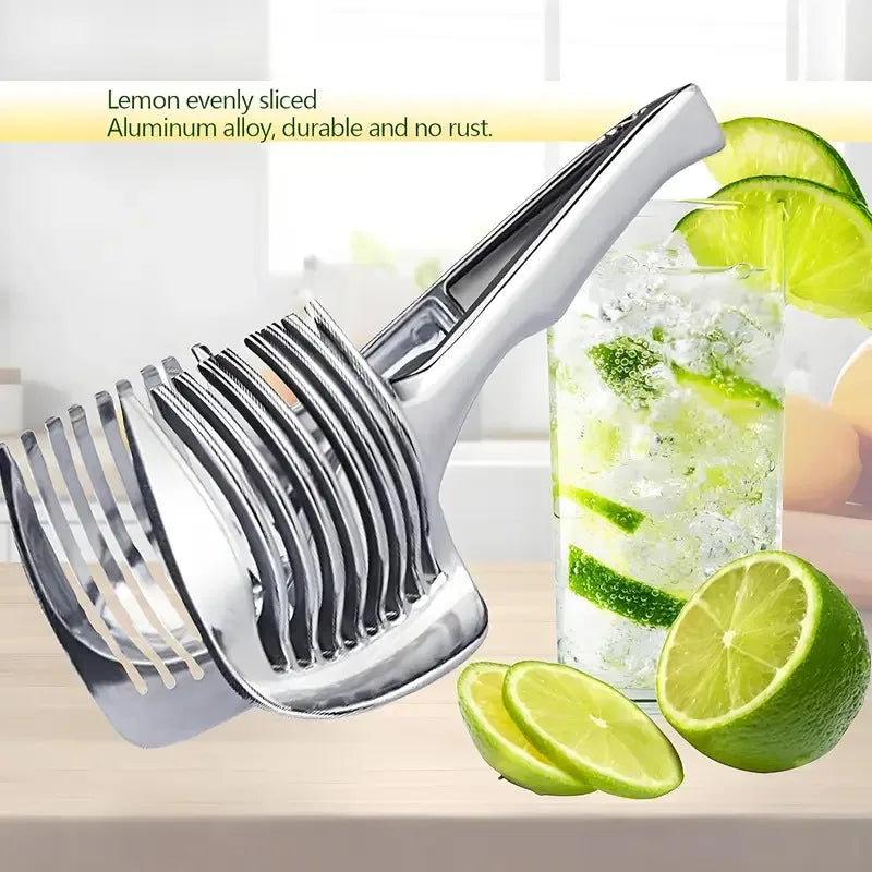 Multifunctional Lemon Slicer Clamp Aluminum Alloy Fruit Cutting Tool