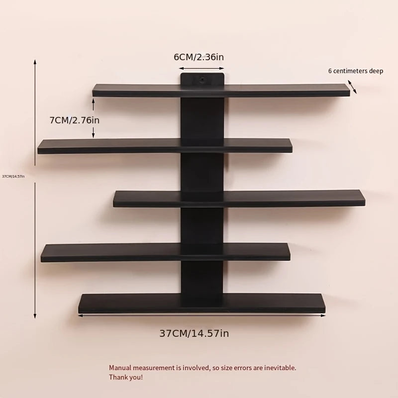 Floating Wall Display Racks Multi Tier Shelving Units For Home Decor