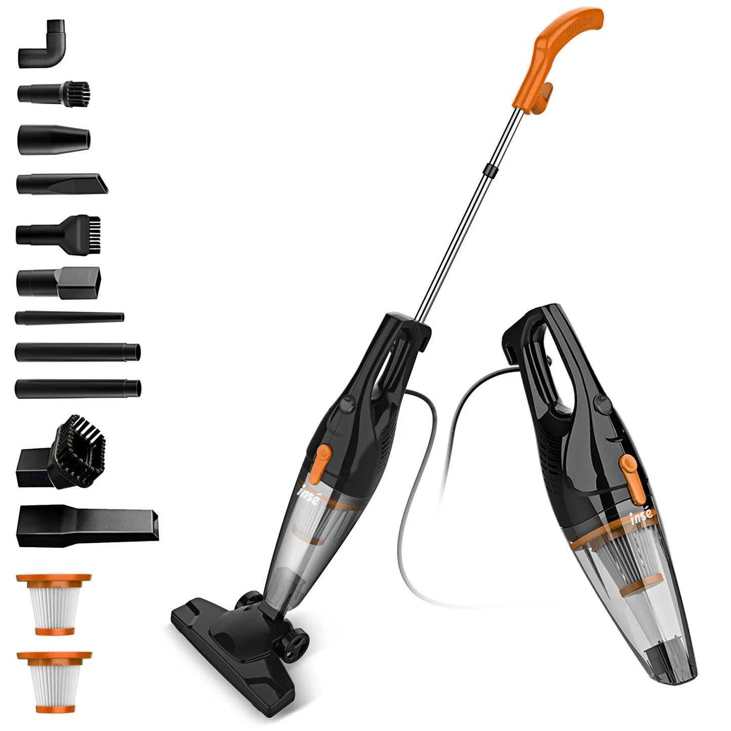 INSE R7 R6X R3S Corded Vacuum Cleaner 3-In-1