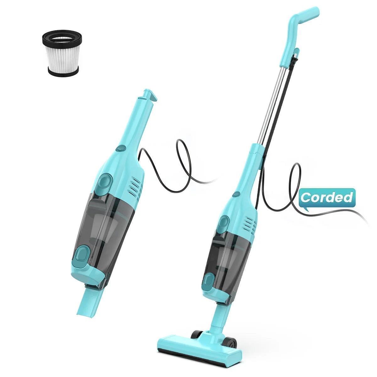 INSE R7 R6X R3S Corded Vacuum Cleaner 3-In-1