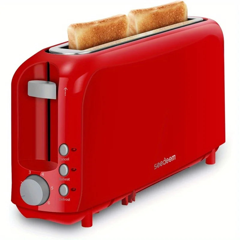 Premium Electric Toaster With Defrost And Reheat Functions