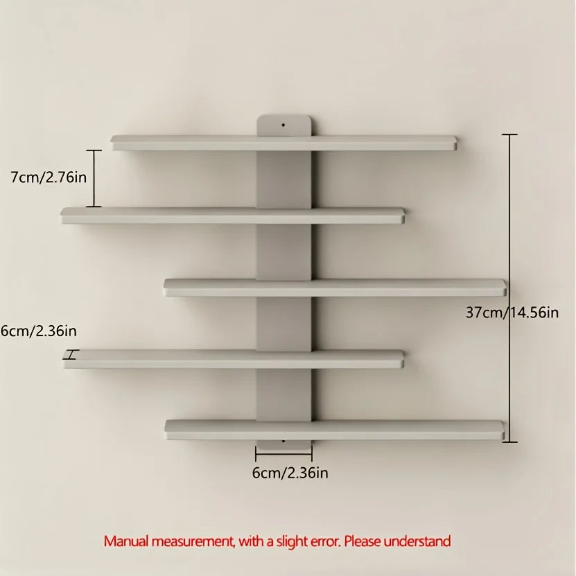 Floating Wall Display Racks Multi Tier Shelving Units For Home Decor