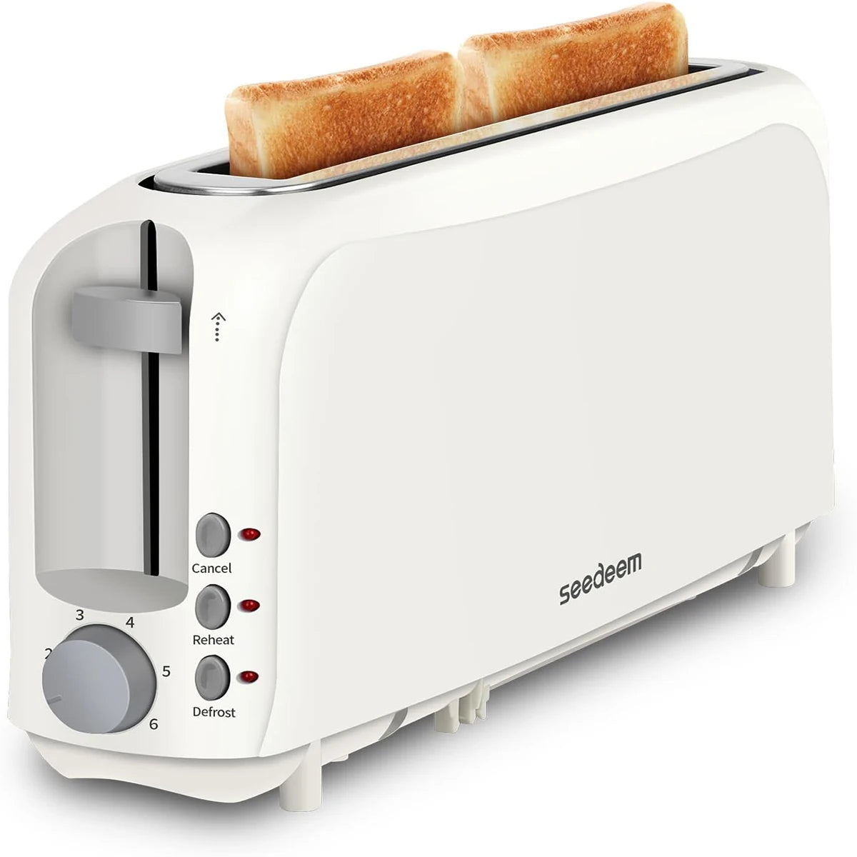 Premium Electric Toaster With Defrost And Reheat Functions