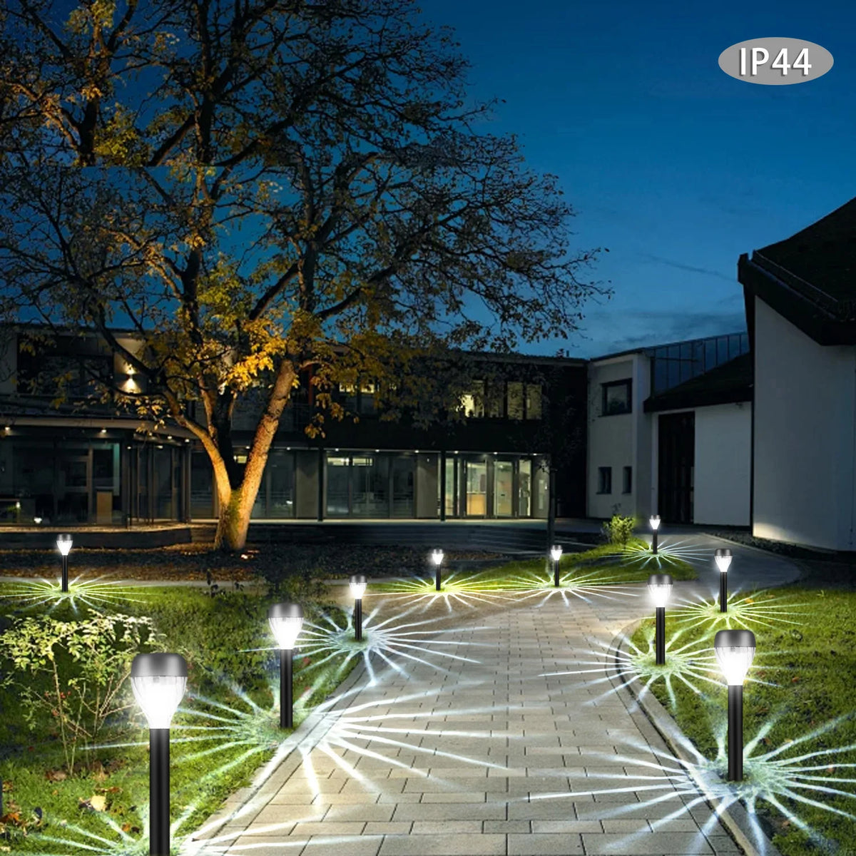 Modern Solar Landscape Lawn Lights For Outdoor Garden Pathway Decoration
