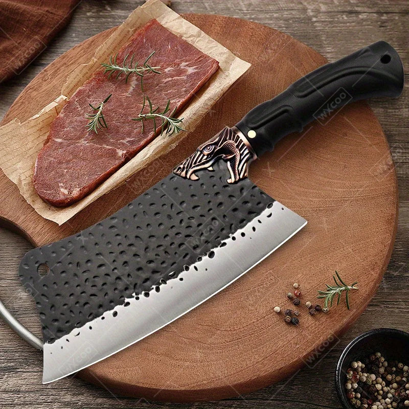 WXCOO Professional Kitchen Chef Knife Set Stainless Steel Cooking