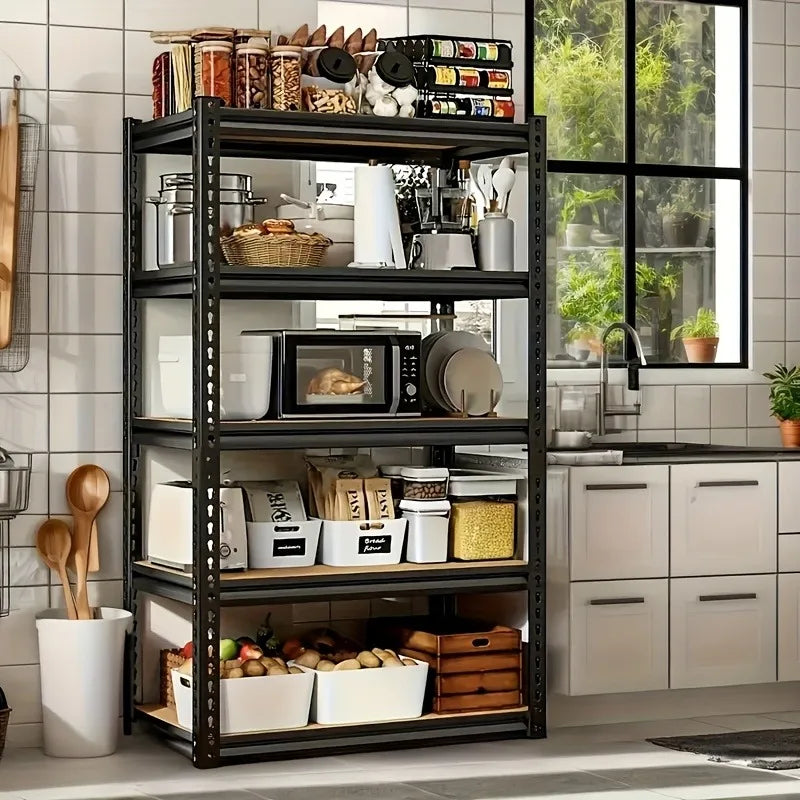 Heavy Duty Garage Racking 5 Tier Steel Shelving System